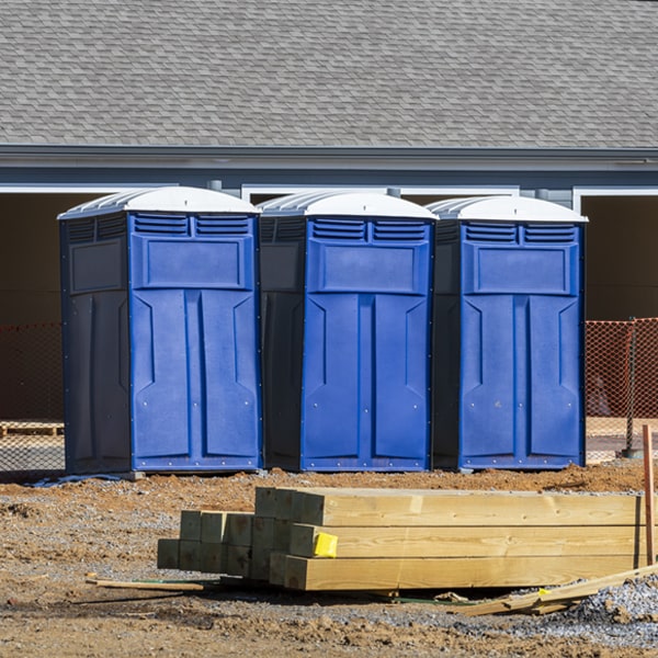 are there any additional fees associated with portable restroom delivery and pickup in Glennville California